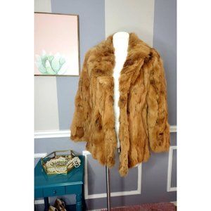 Vintage Coat,Bridal Fur Coat,Fur Coats Women